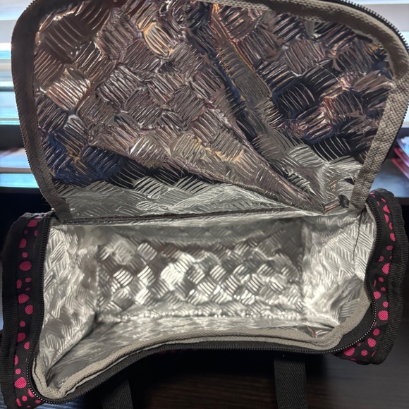 PINK PODKA DOT LUNCH BAG - Picture 3 of 4